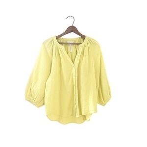 Apiece Apart Esparta Top‎ in Yellow - Size Small